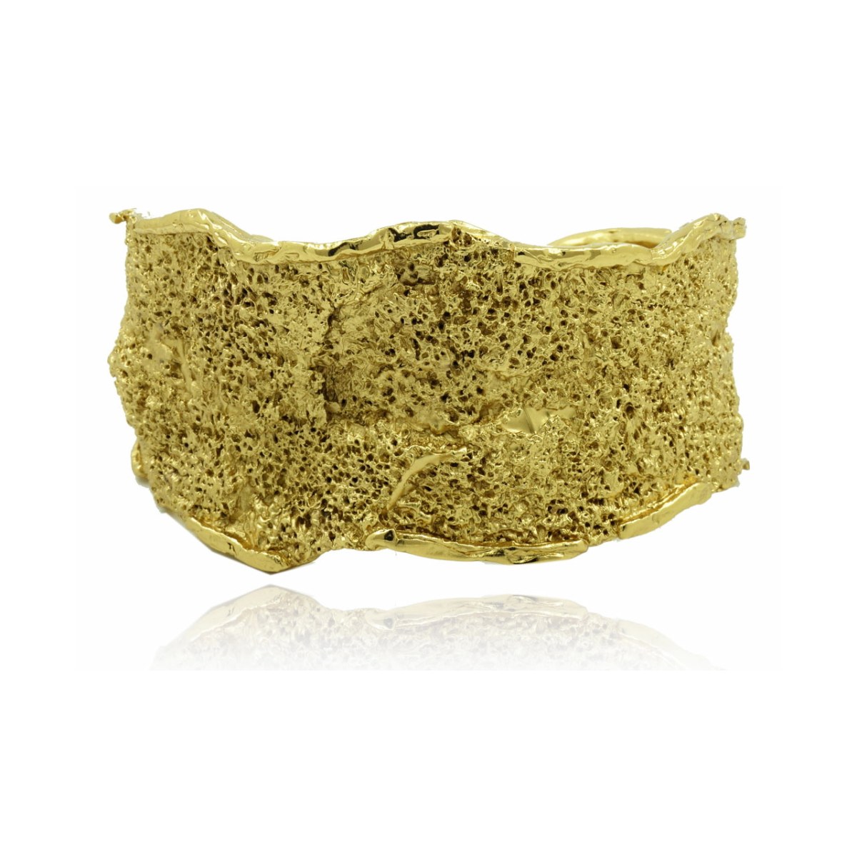 Intenzza GoldSahara big bracelet van Arior Barcelona