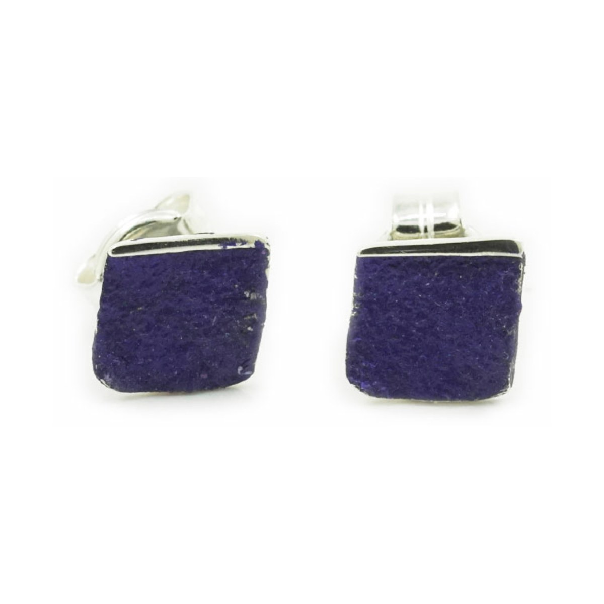 Small purple Kiros earring van Arior Barcelona