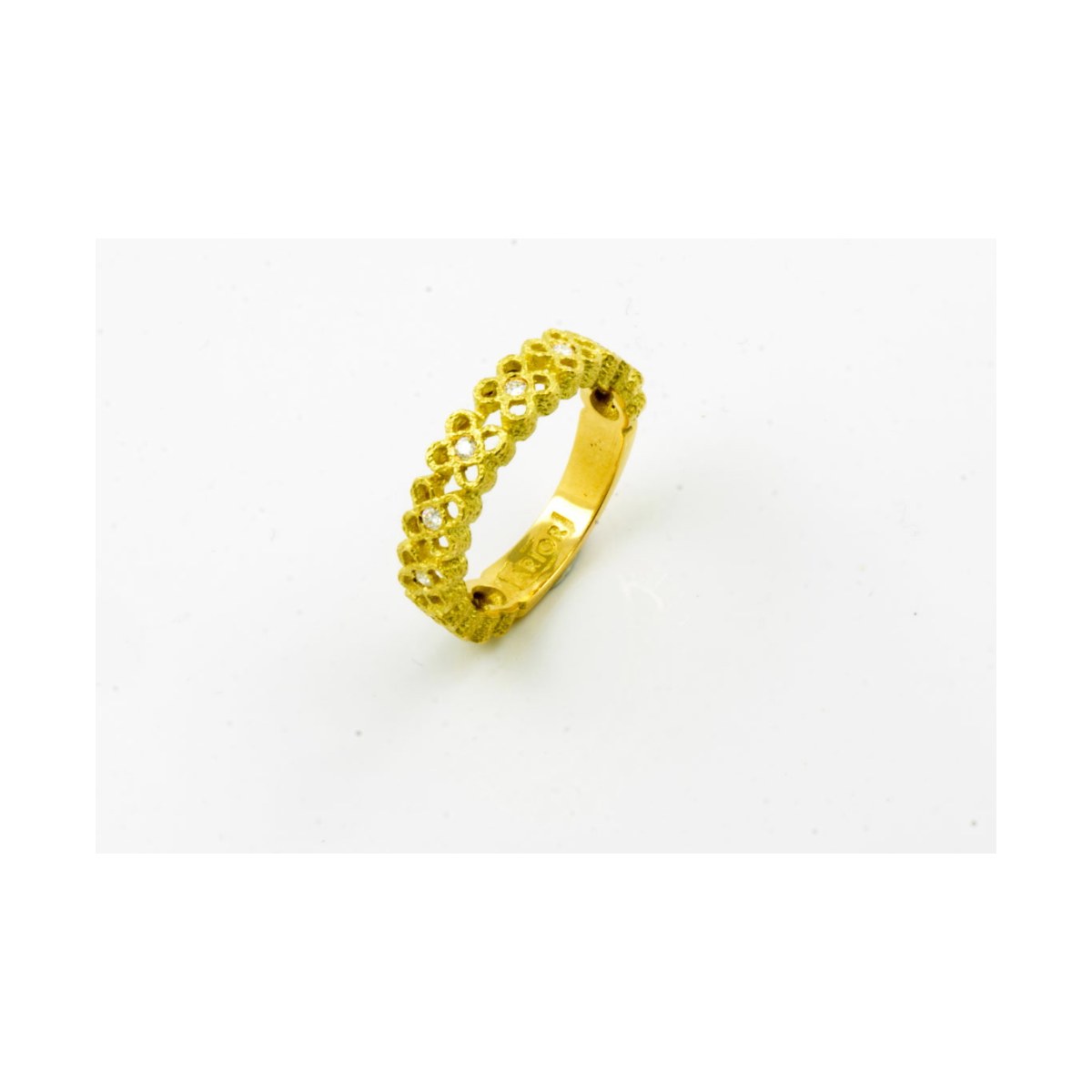 Textured Wedding Ring Panot van Arior Barcelona