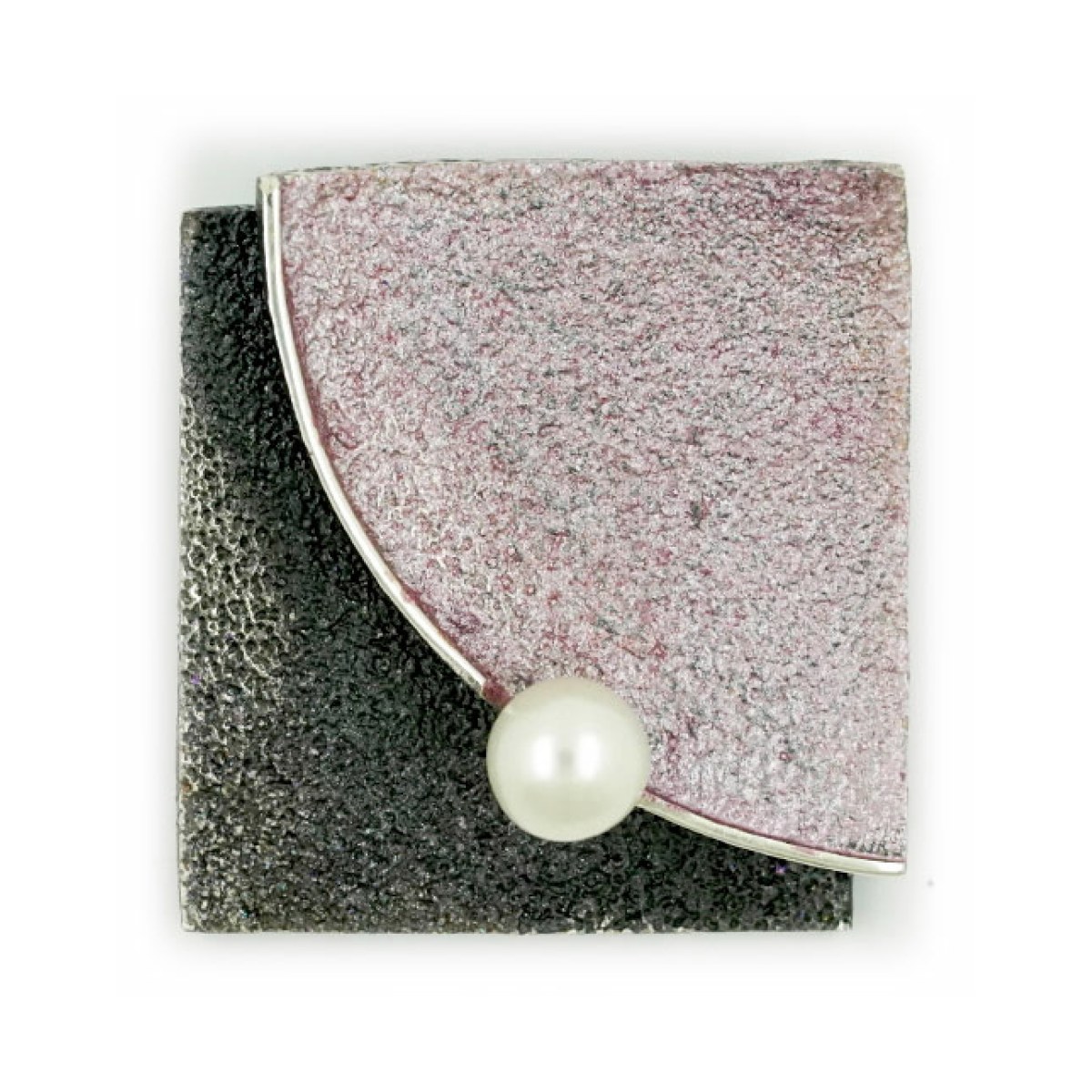 Double pendant fulla soft pink texture PEARL van Arior Barcelona