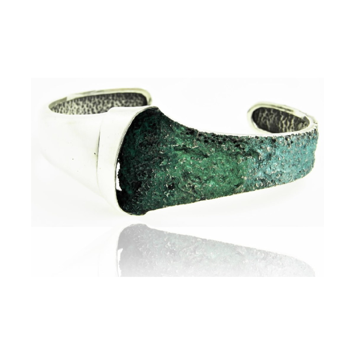 Emerald-green Gala bracelet van Arior Barcelona