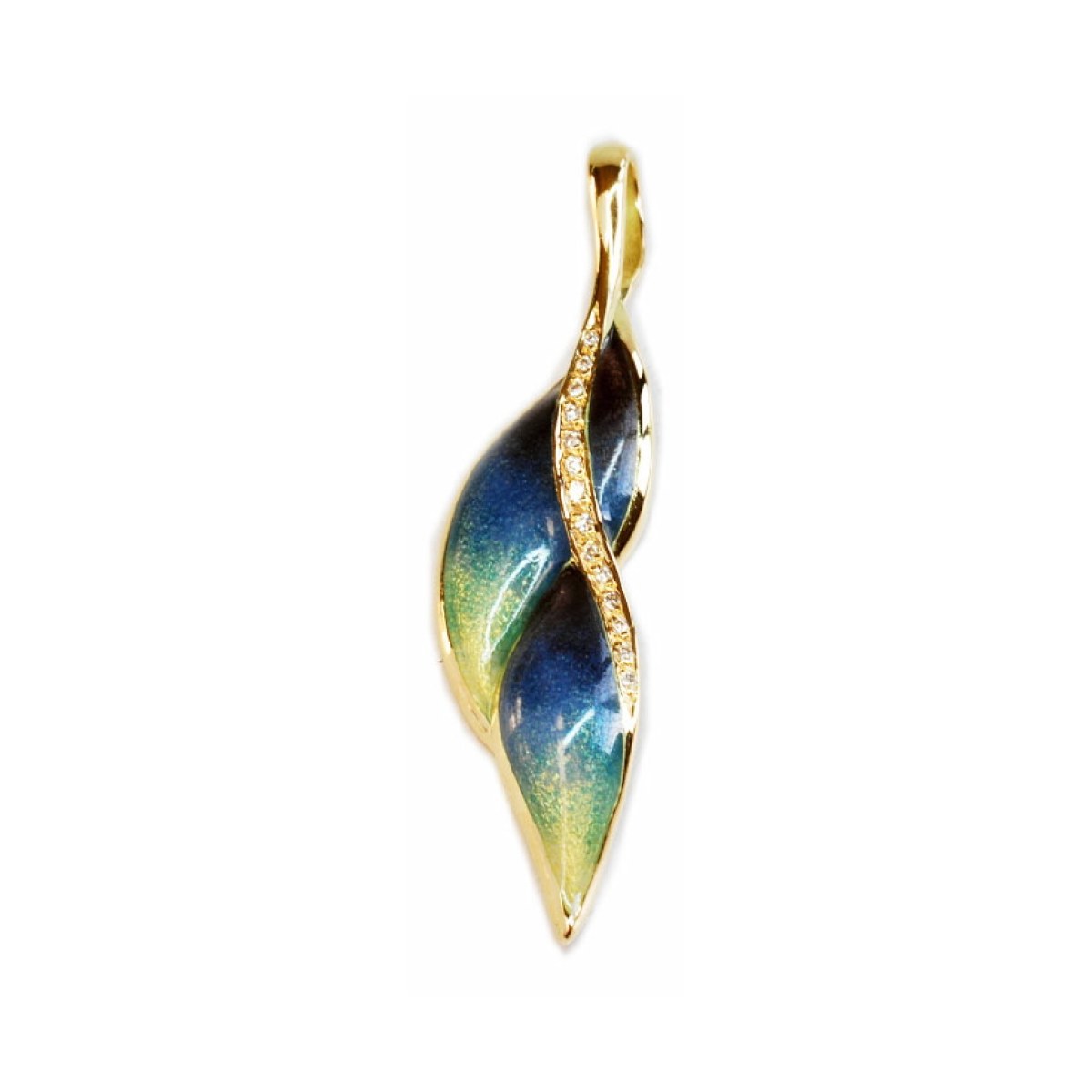Botanic blue little pendant van Arior Barcelona