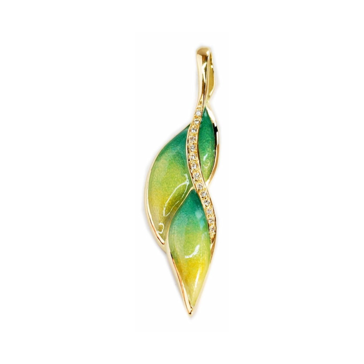 Botanic green little pendant van Arior Barcelona