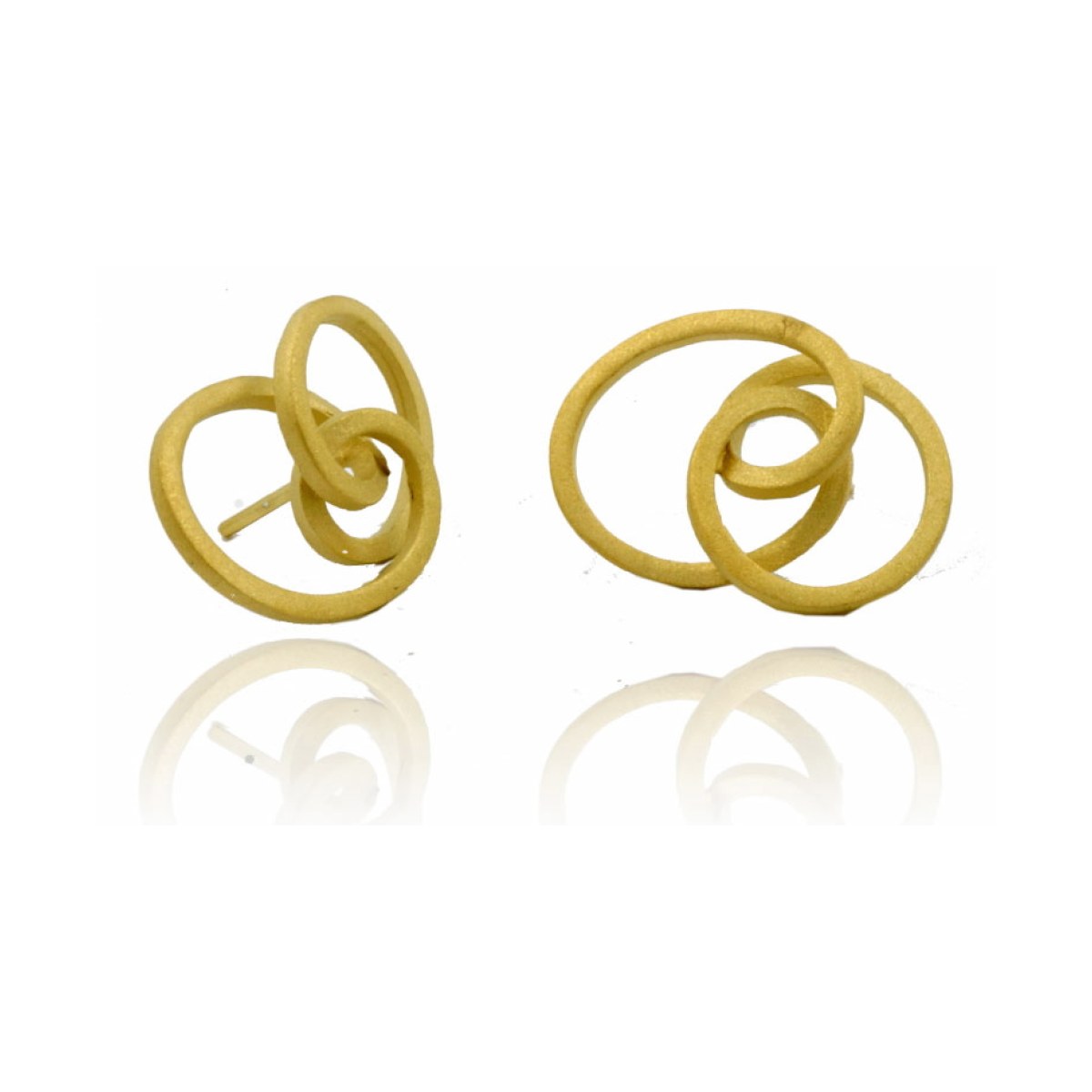 Circunvalació GoldSahara earrings van Arior Barcelona