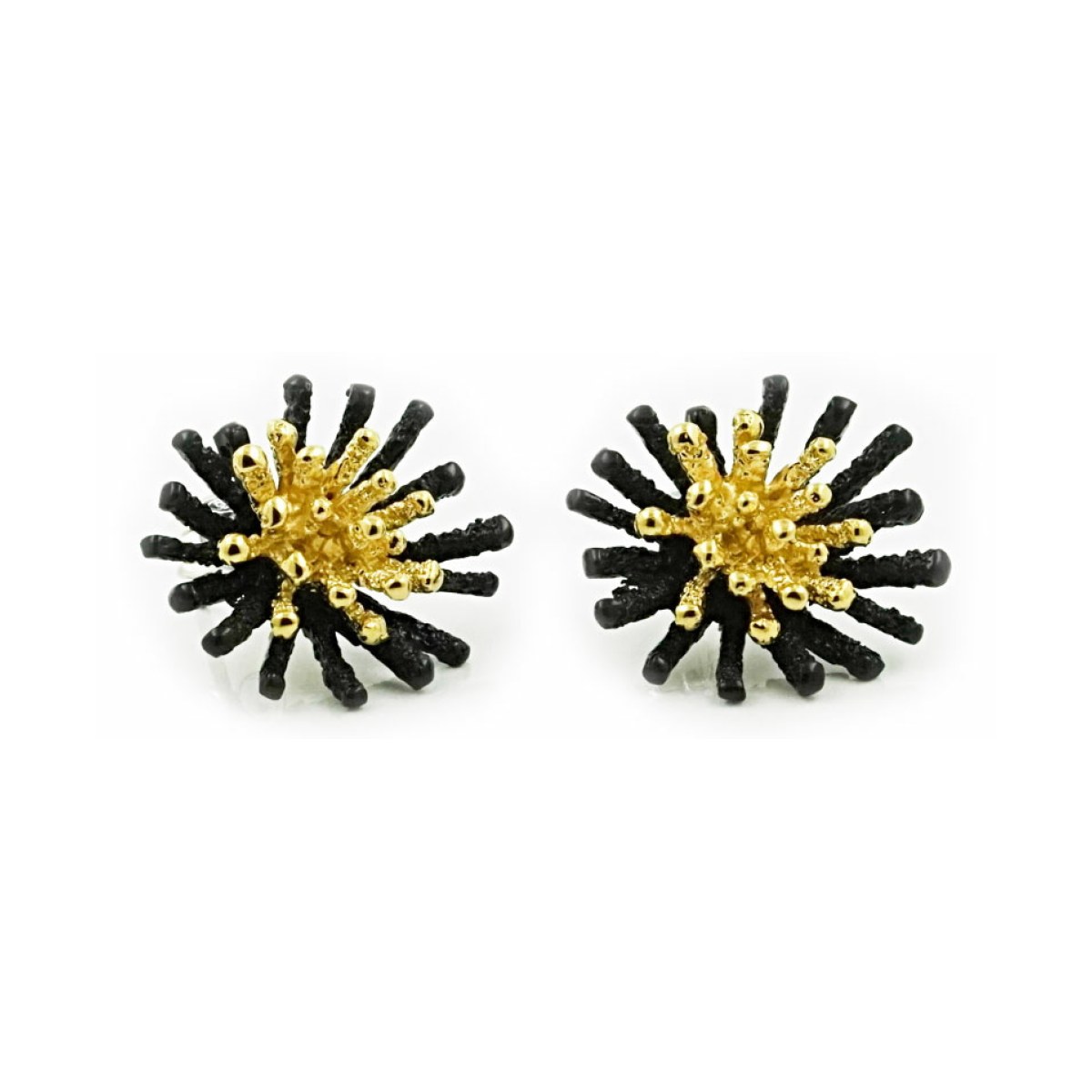 Espores Big earrings Goldenblack Premium van Arior Barcelona