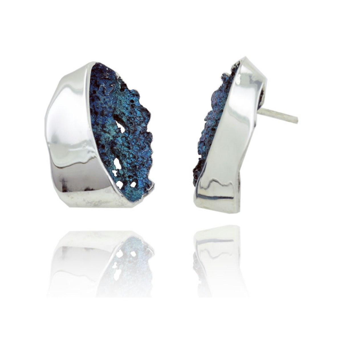 Jeans Gala big earrings van Arior Barcelona