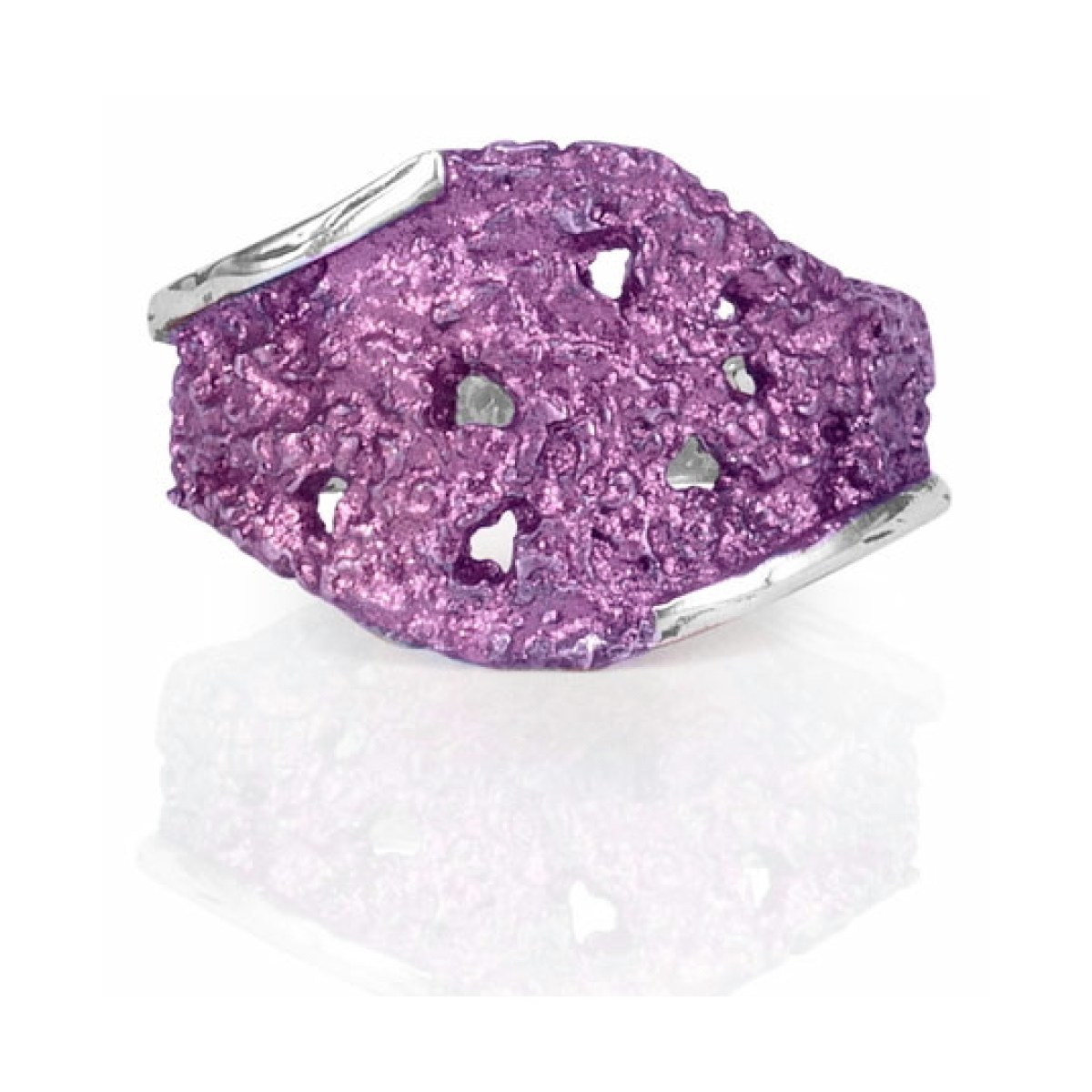 Symphony magenta pink ring van Arior Barcelona