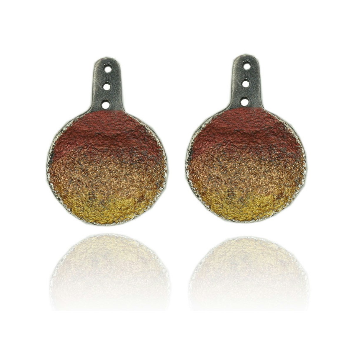 Singular ochre Duplex earring van Arior Barcelona