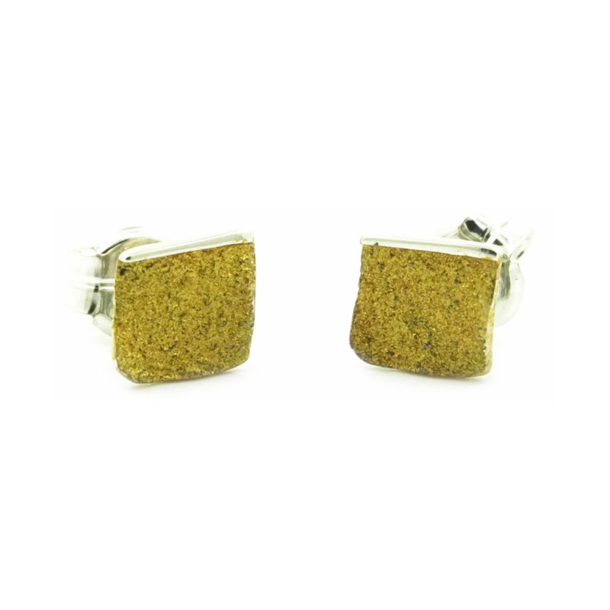 Small yellow Kiros earring van Arior Barcelona