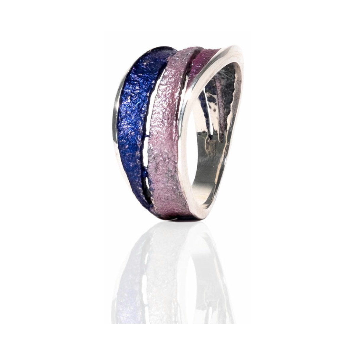 Bori violet small ring van Arior Barcelona