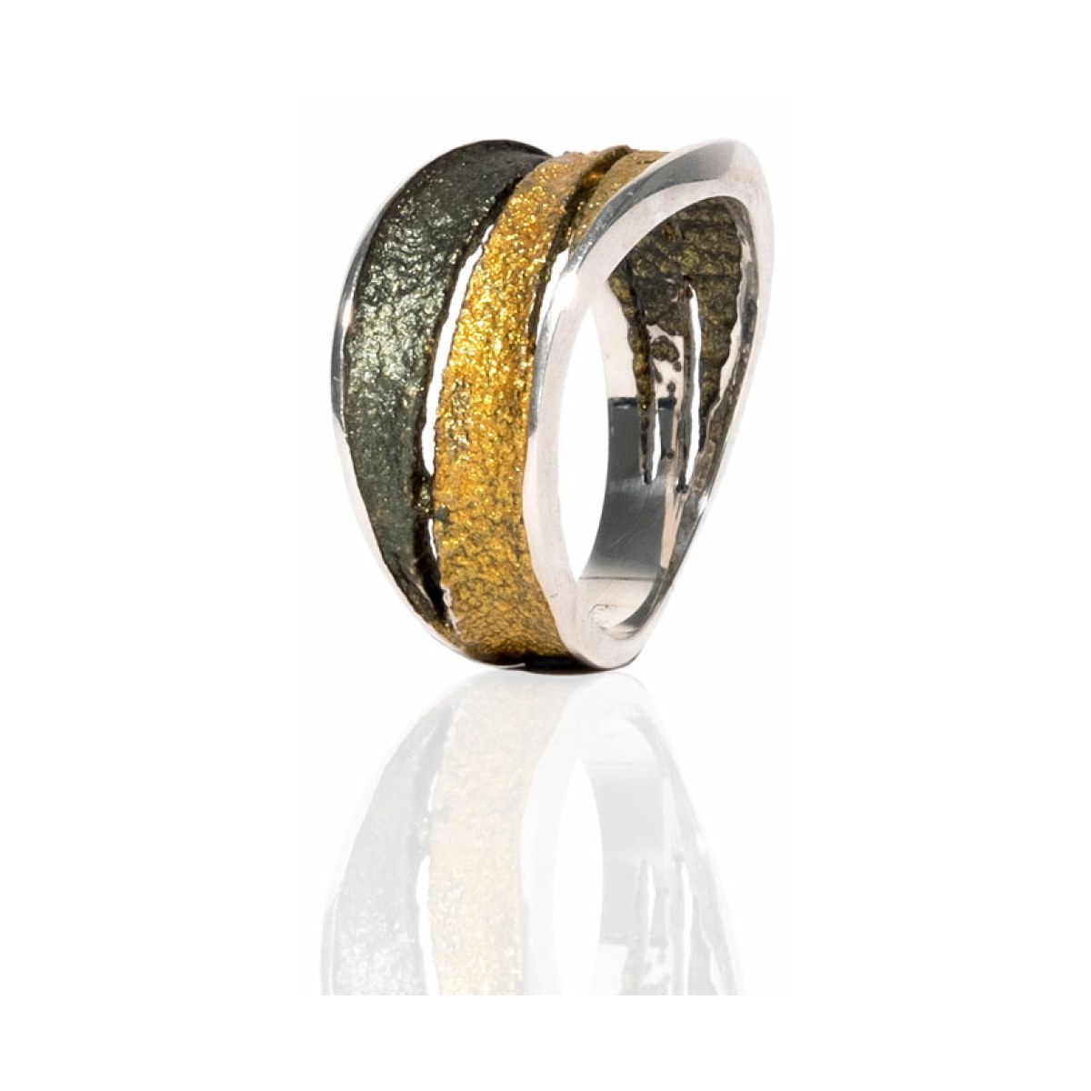 Bori green small ring van Arior Barcelona