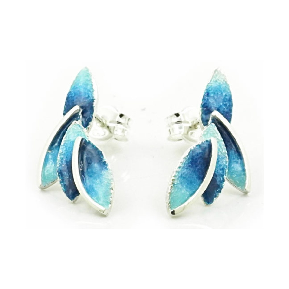 Eire blue Small earrings van Arior Barcelona