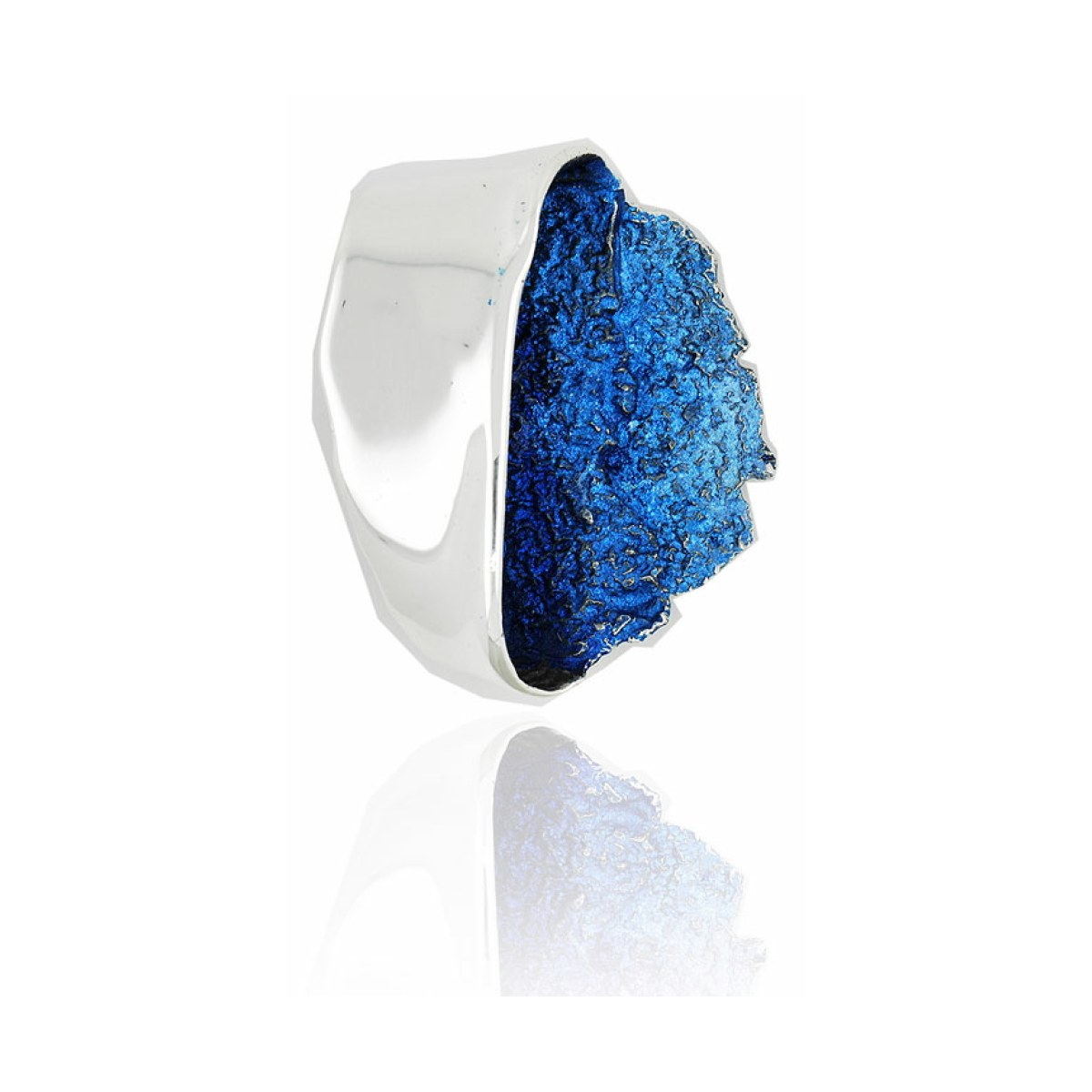 Small electric-blue Gala pendant van Arior Barcelona