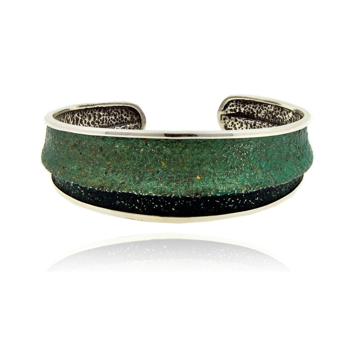 Troia Emerald big green bracelet van Arior Barcelona