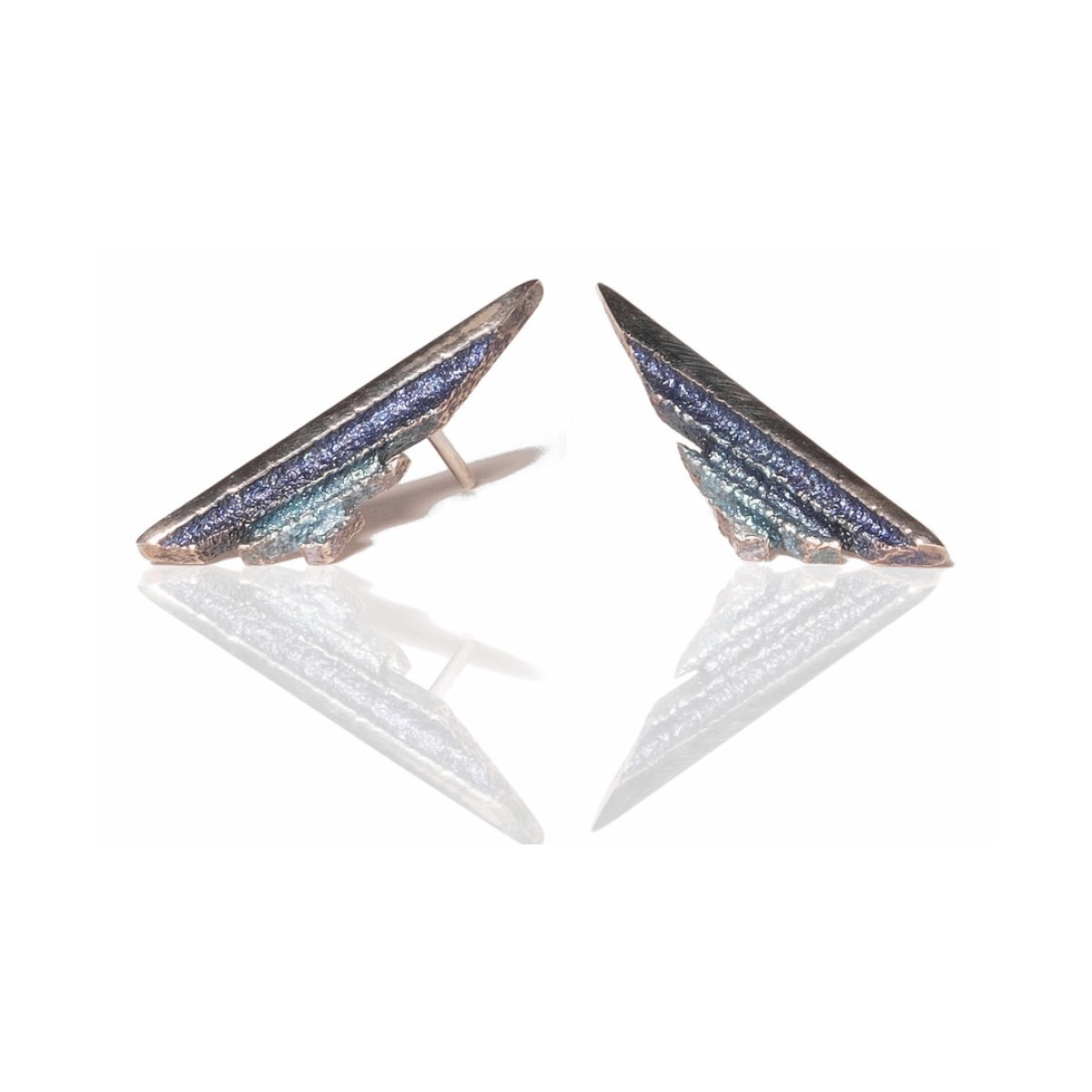 Dana blue small earring van Arior Barcelona