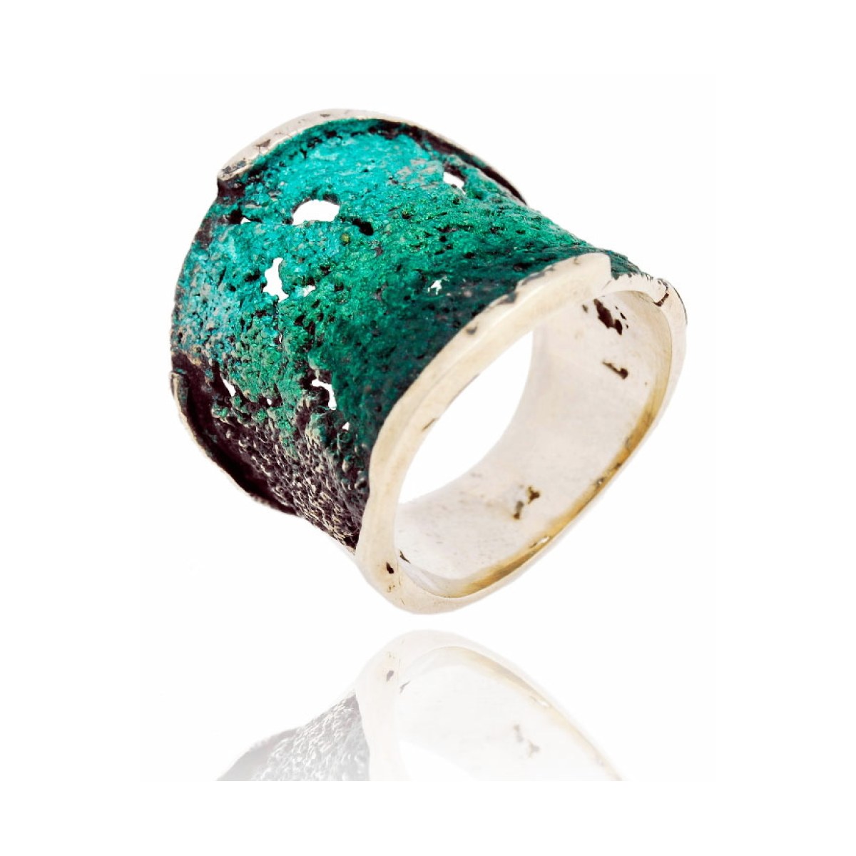 5* emerald-green Intenzza ring van Arior Barcelona