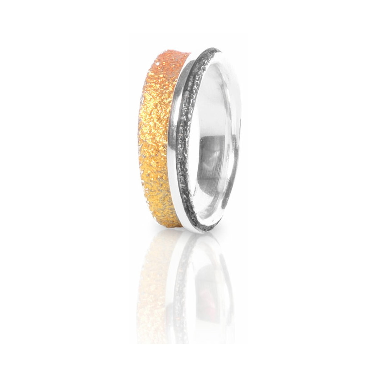 Osha ochre small ring van Arior Barcelona