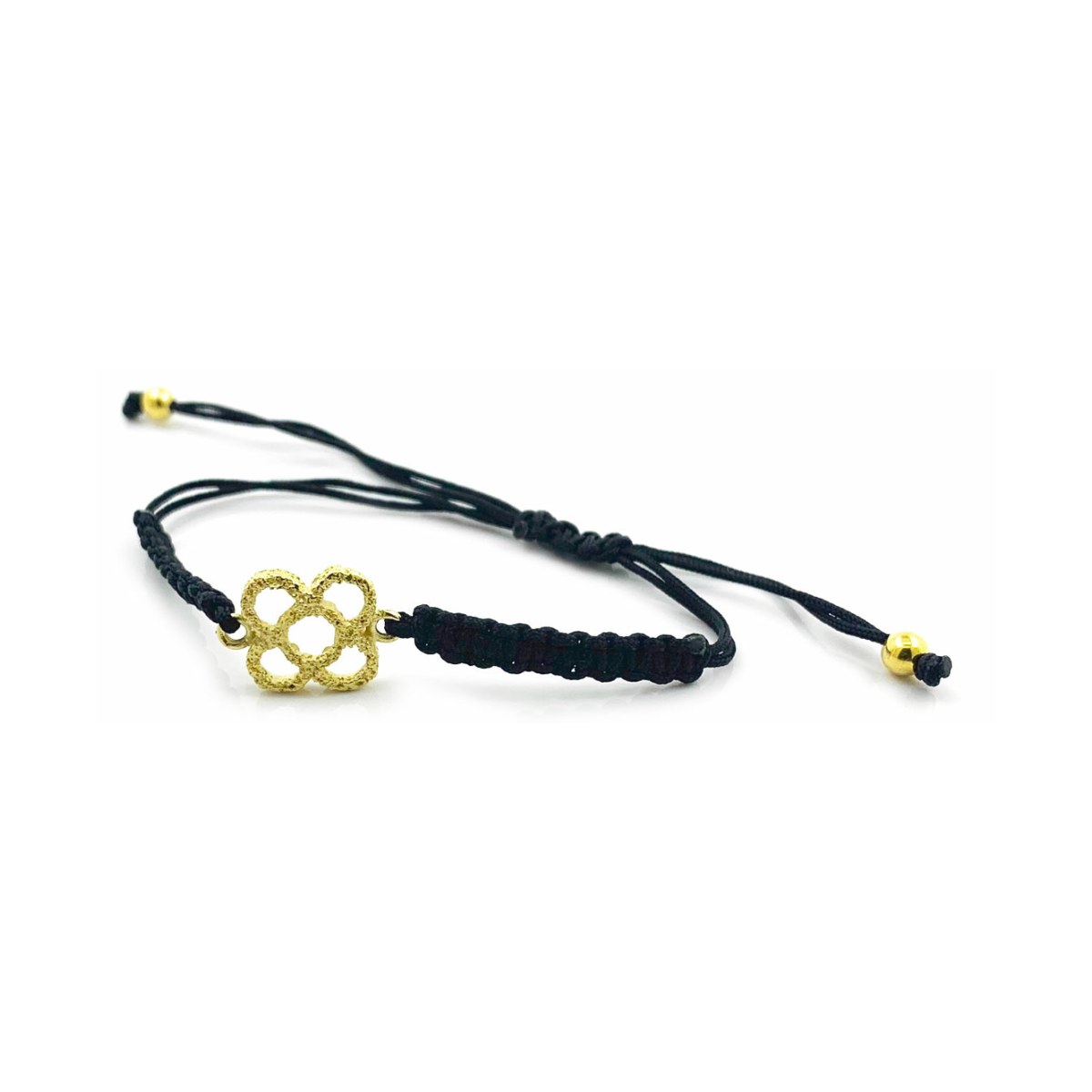 Pulsera Panot calada grande textura macramé van Arior Barcelona