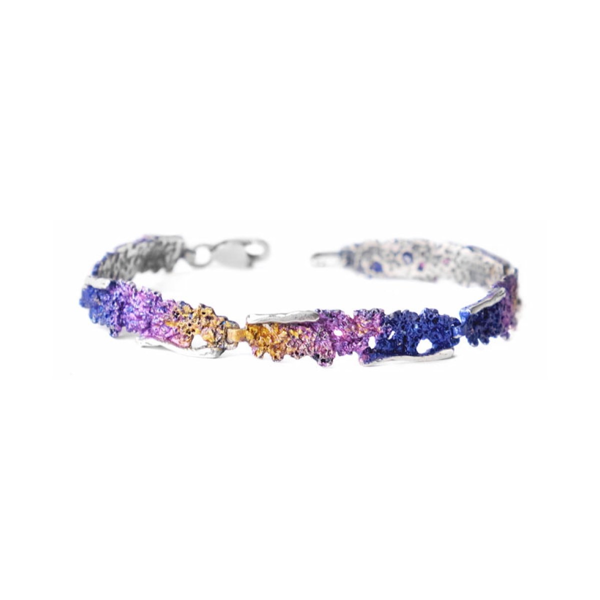 Intenzza violet bracelet van Arior Barcelona