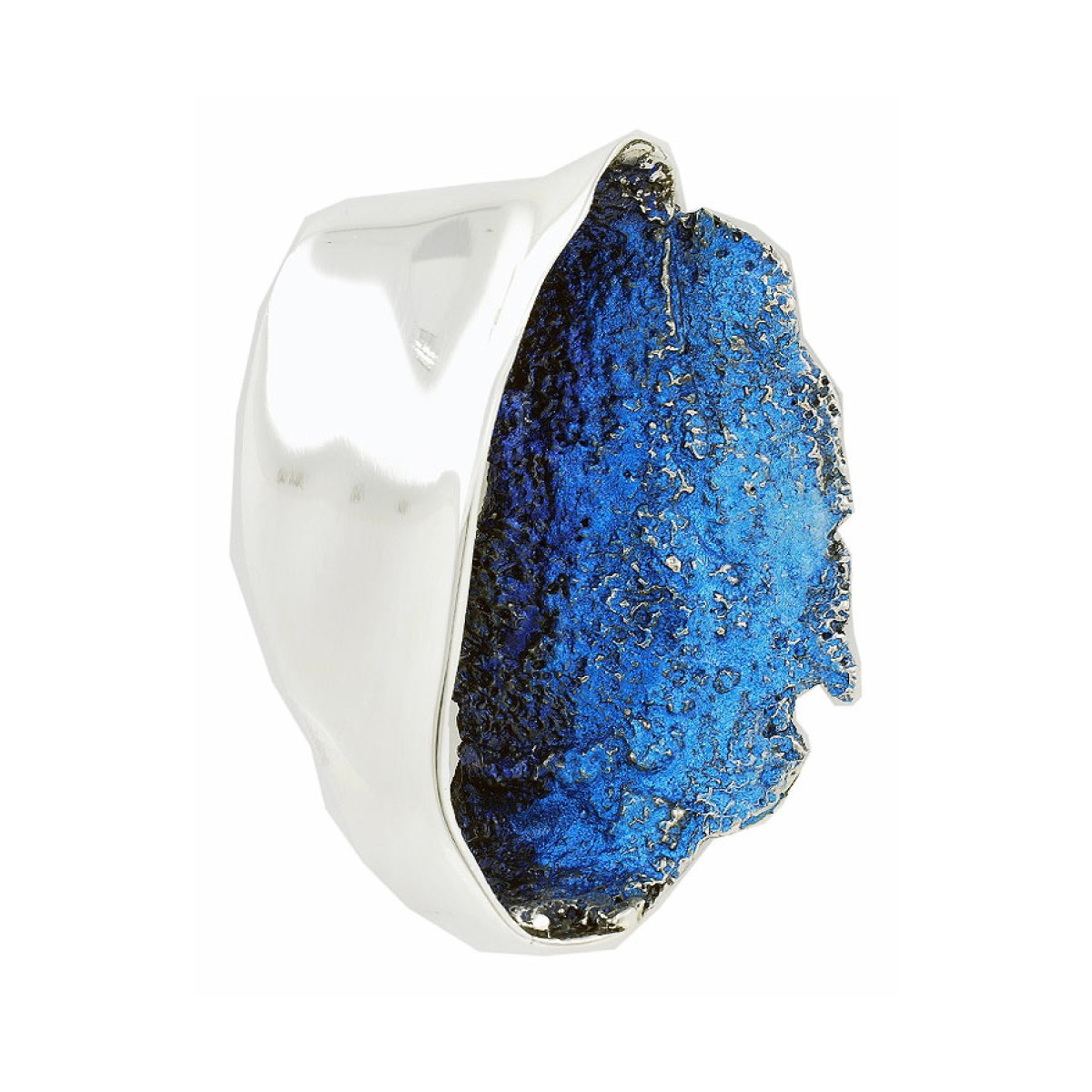 Big electric-blue Gala pendant van Arior Barcelona