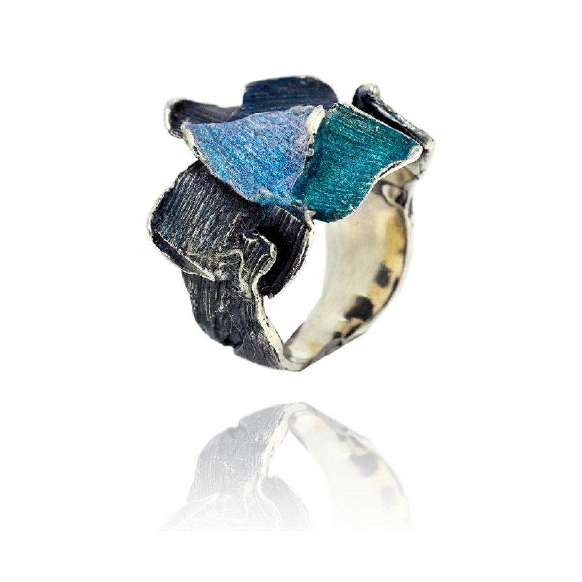 Small Formentera-blue Summum ring van Arior Barcelona