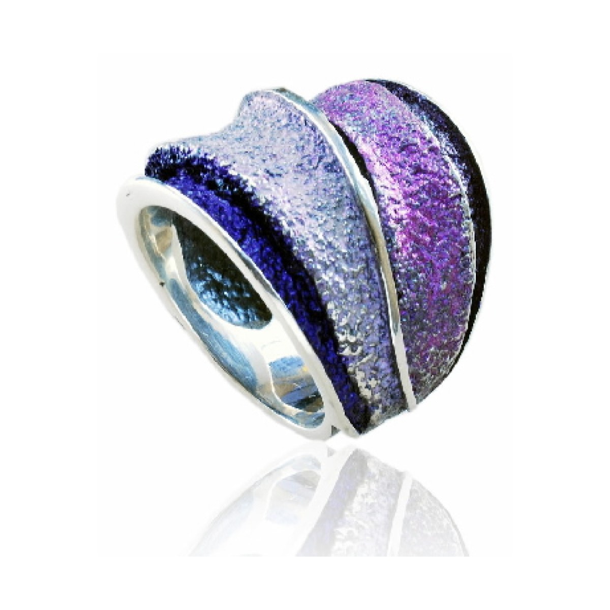 Big violet Troia ring van Arior Barcelona