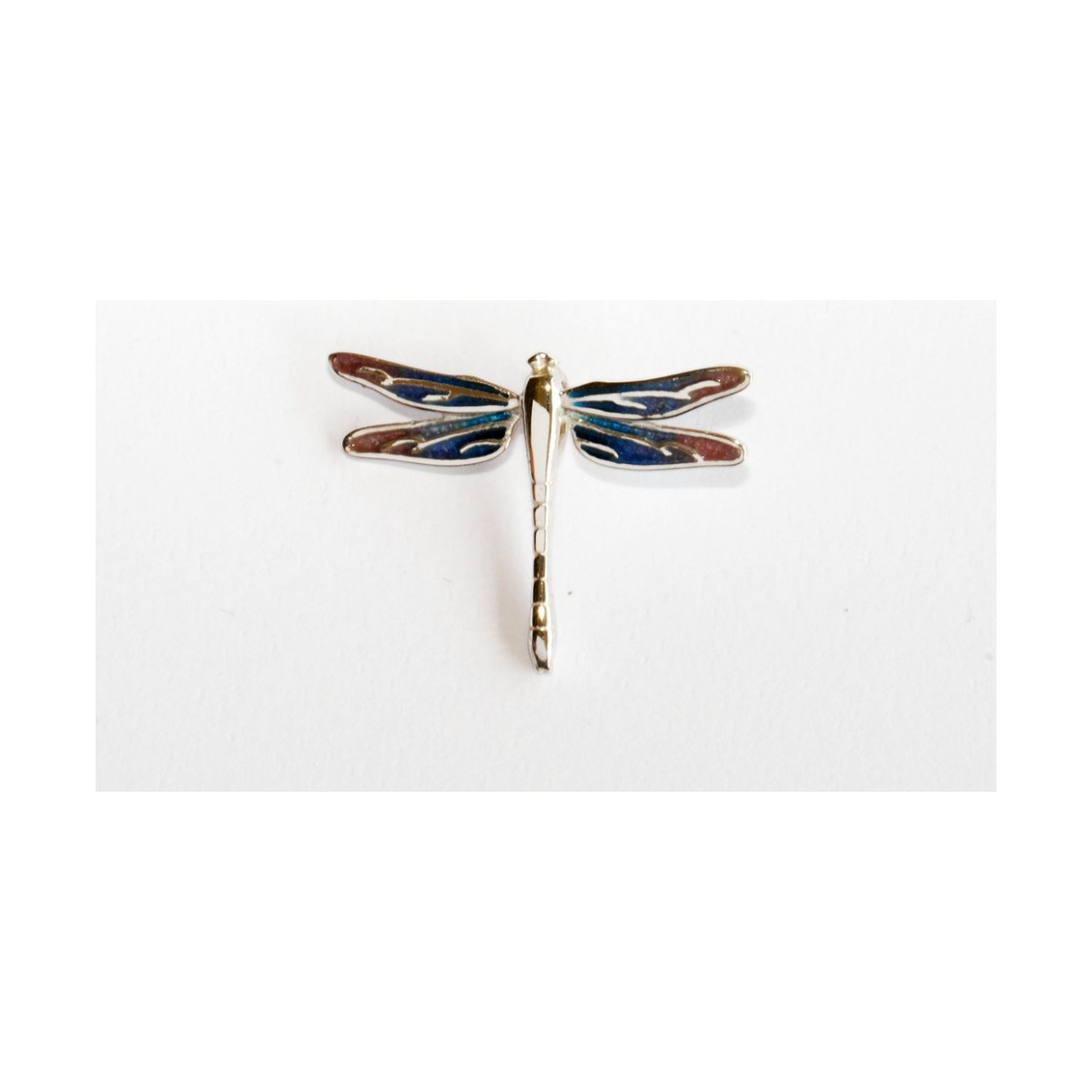Small Dark Blue Violet Dragonfly Pendant van Arior Barcelona