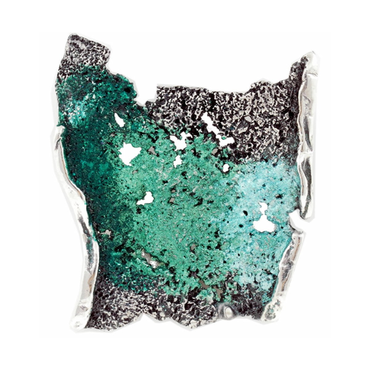Big emerald-green Intenzza pendant van Arior Barcelona