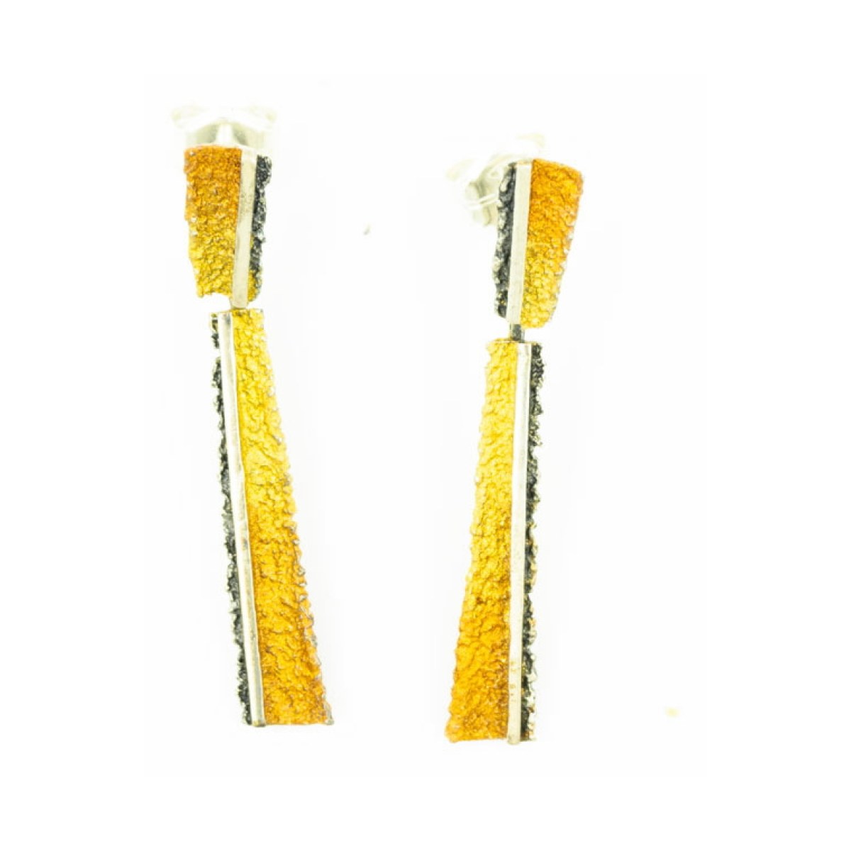 Osha ochre 2 pieces earring van Arior Barcelona