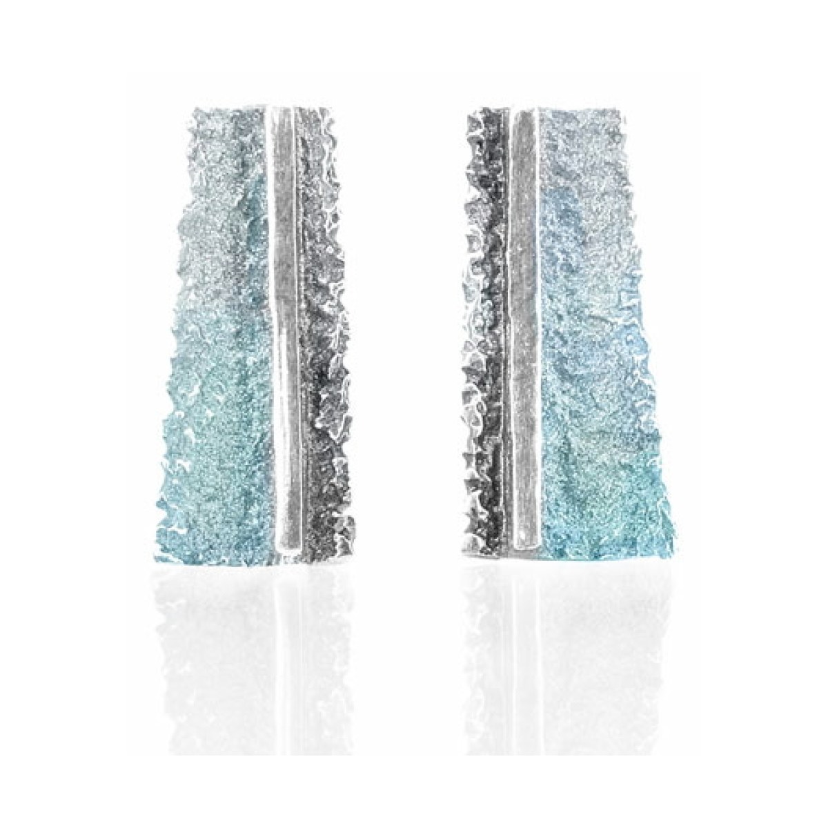 Osha formentera blue small earring van Arior Barcelona