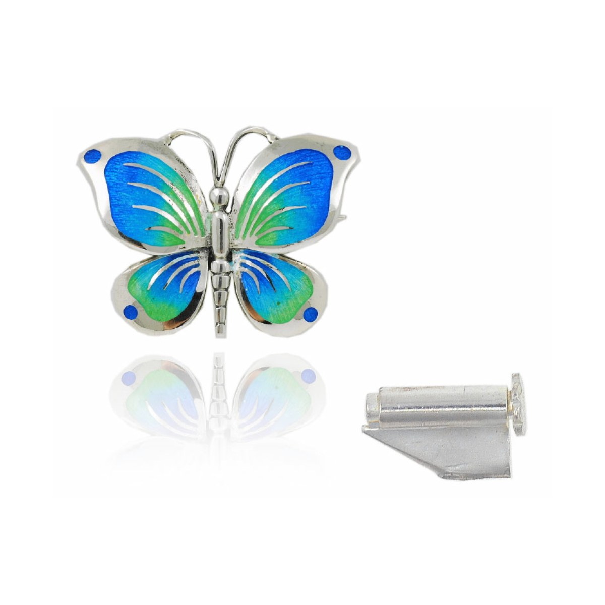 Small Sky Blue Butterfly Brooch Design 2010 van Arior Barcelona