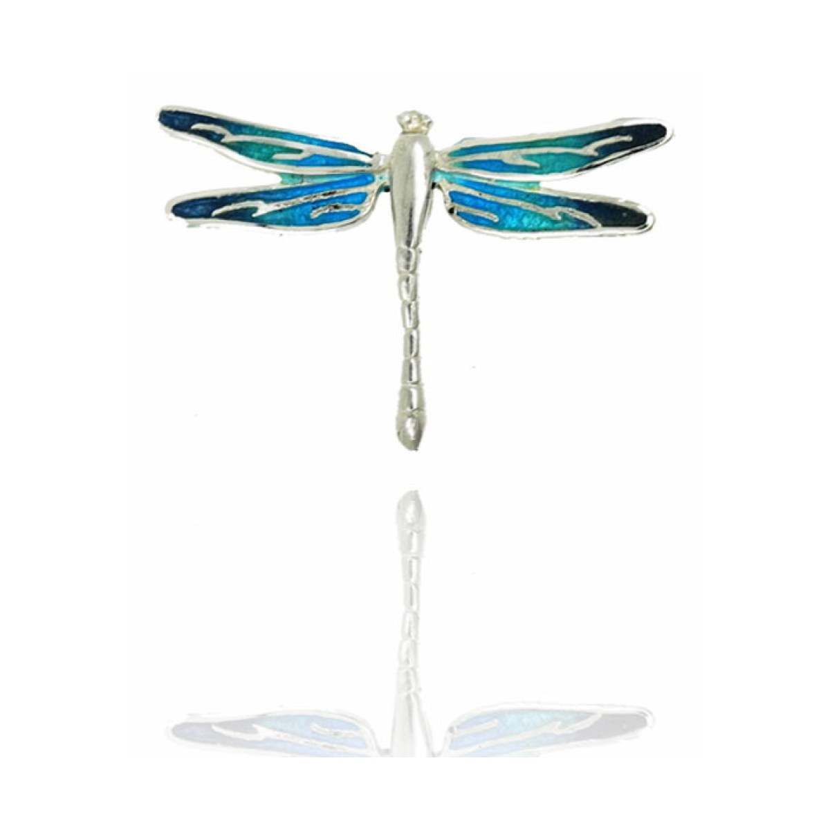 Dragonfly blue enamel pendant van Arior Barcelona