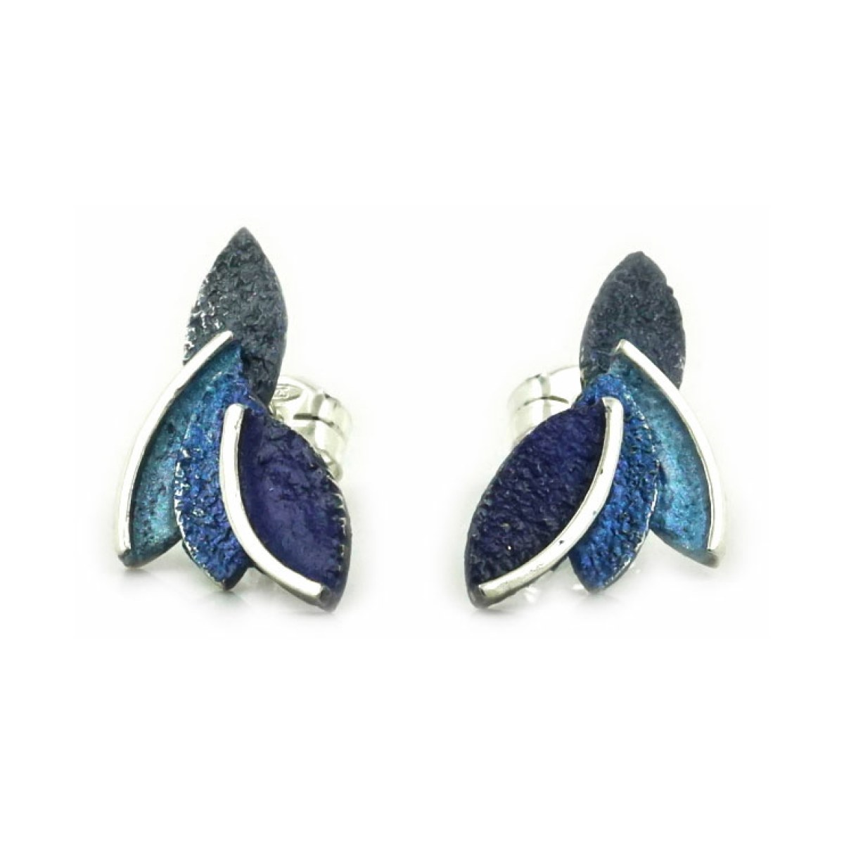 Eire blue Small earrings van Arior Barcelona