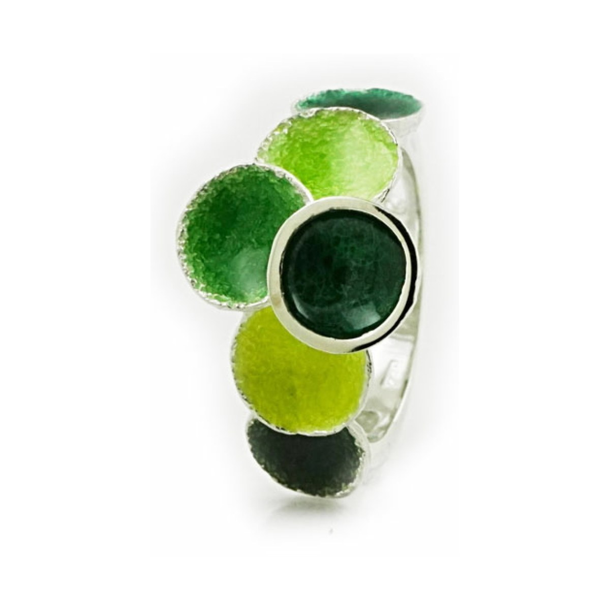 Singular green Small ring van Arior Barcelona