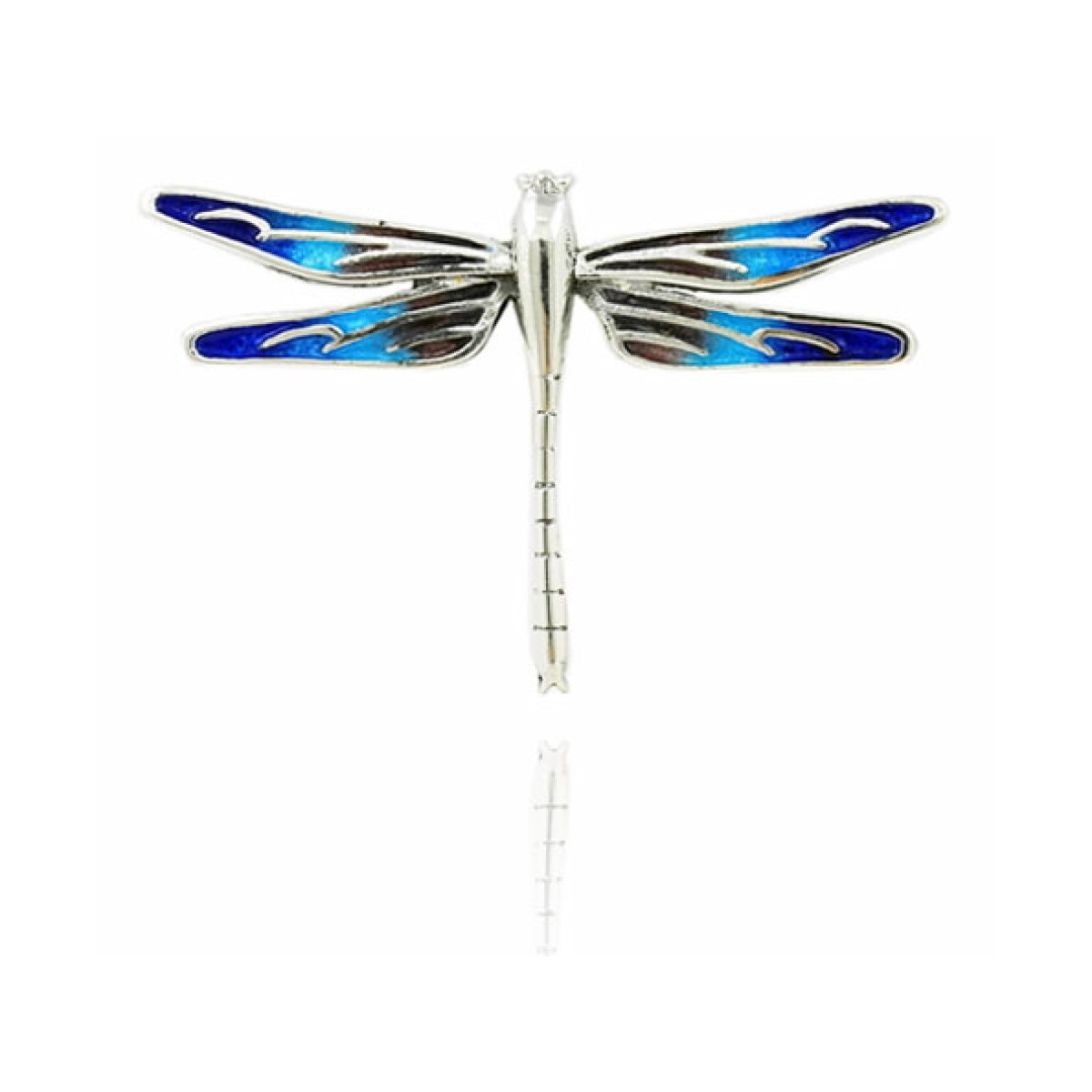 Dragonfly violet- blue enamel pendant van Arior Barcelona