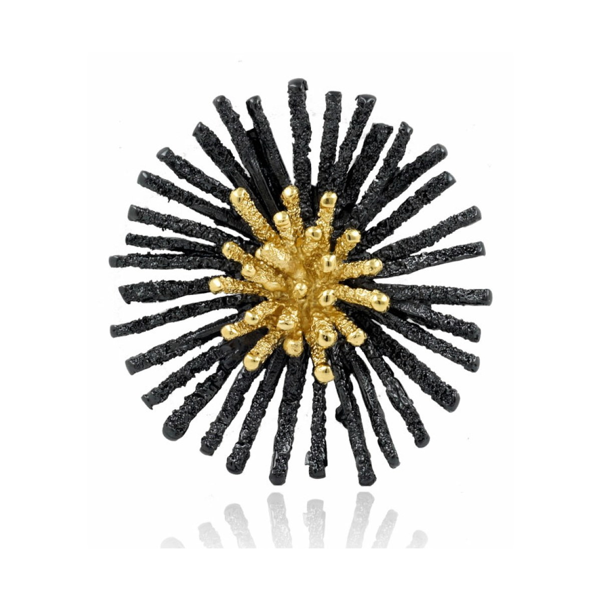Espores medium GoldenBlack premium pendant van Arior Barcelona