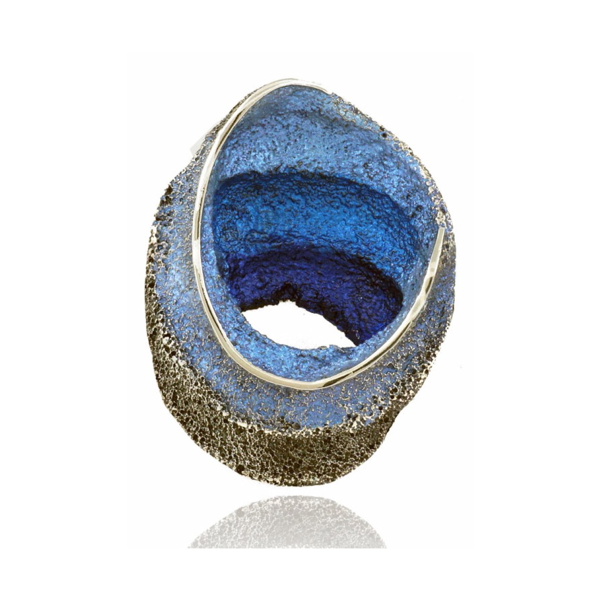 Electric-blue Sinera big pendant van Arior Barcelona