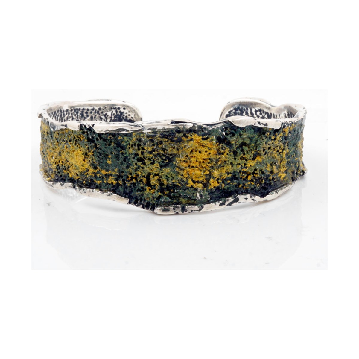 Intenzza Lichen-green medium bracelet van Arior Barcelona