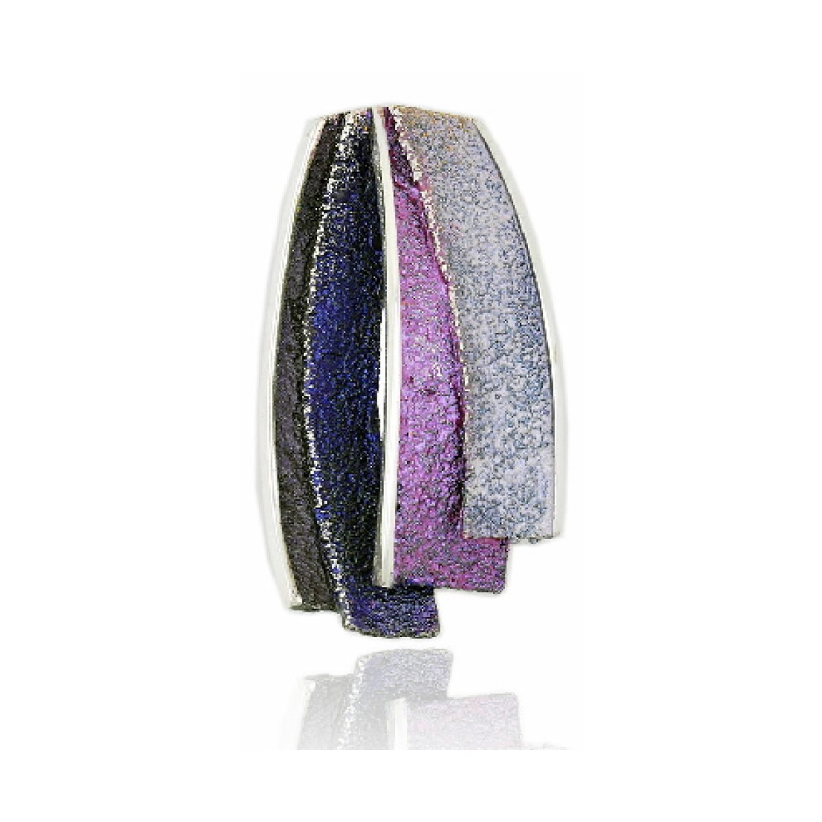 Big violet Troia pendant van Arior Barcelona