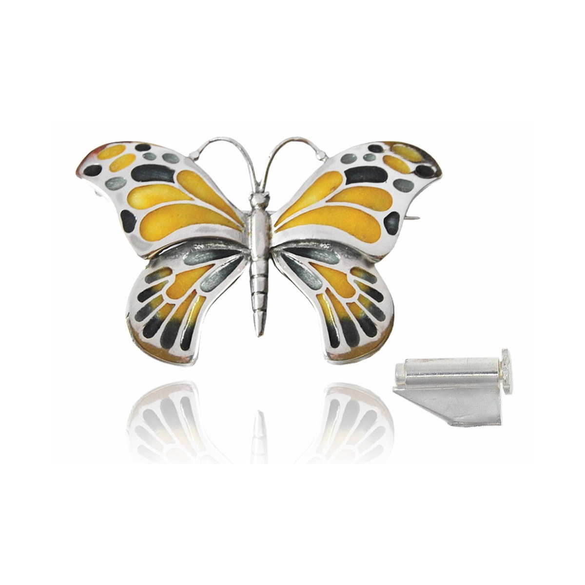 Large Yellow-Black Butterfly Brooch Design 2010 van Arior Barcelona