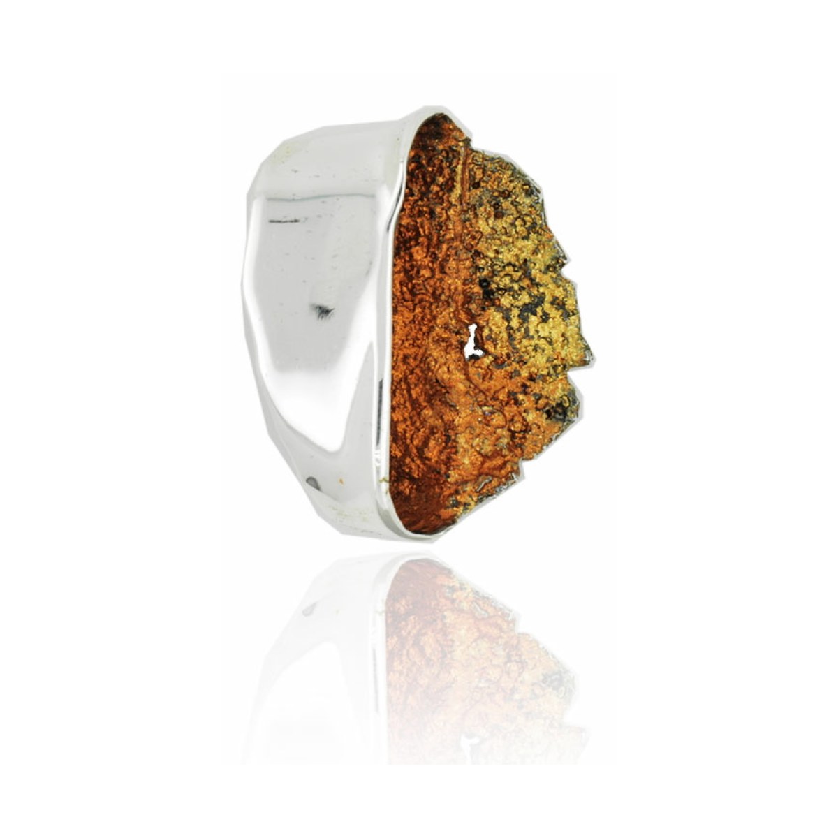 Small ochre Gala pendant van Arior Barcelona
