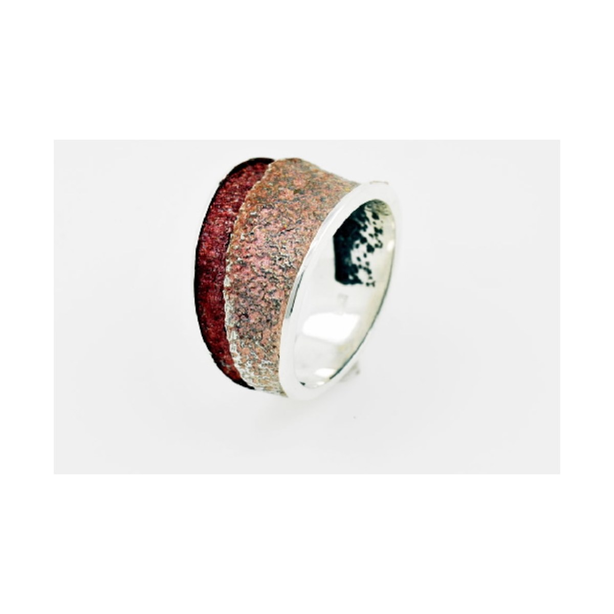 Medium red Troia ring van Arior Barcelona